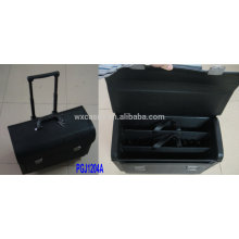 waterproof rolling tool bag with built-out extendable handle&2 tool store systems inside